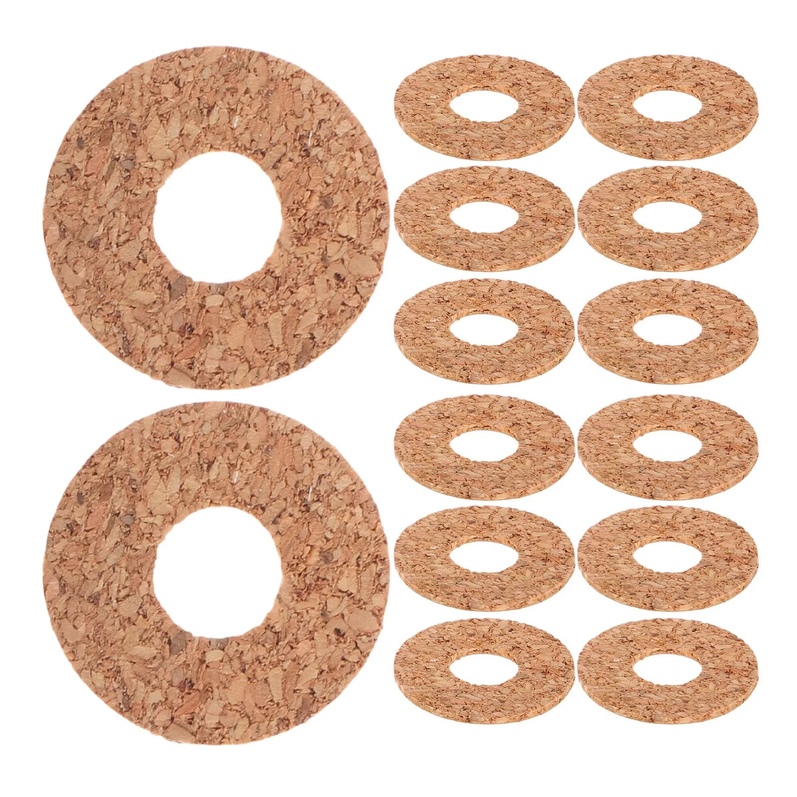40 Pezzi Grip per Plettri Chitarra in Sughero Autoadesivi Antiscivolo per Chitarra Elettrica e Acustica, Accessori Antiscivolo