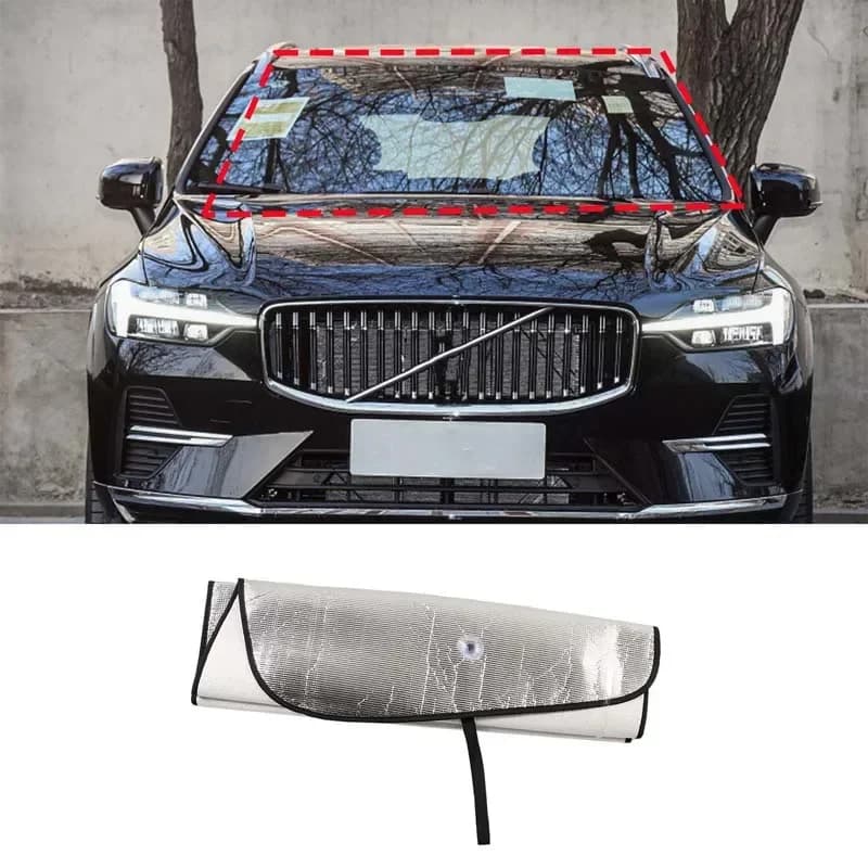 Parasole per Parabrezza Auto, Copertura Protettiva UV per Finestrino Anteriore, Tenda Parasole, Accessorio Auto per Volvo XC60 SPA 2023