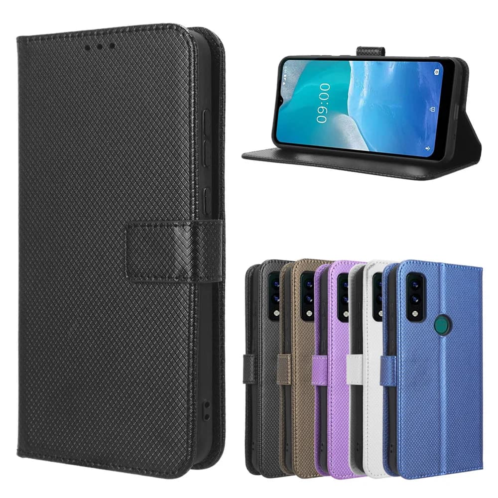 Custodia Protettiva in Pelle per AT&T Maestro 3, Cover Flip con Supporto per Carte e Portafoglio