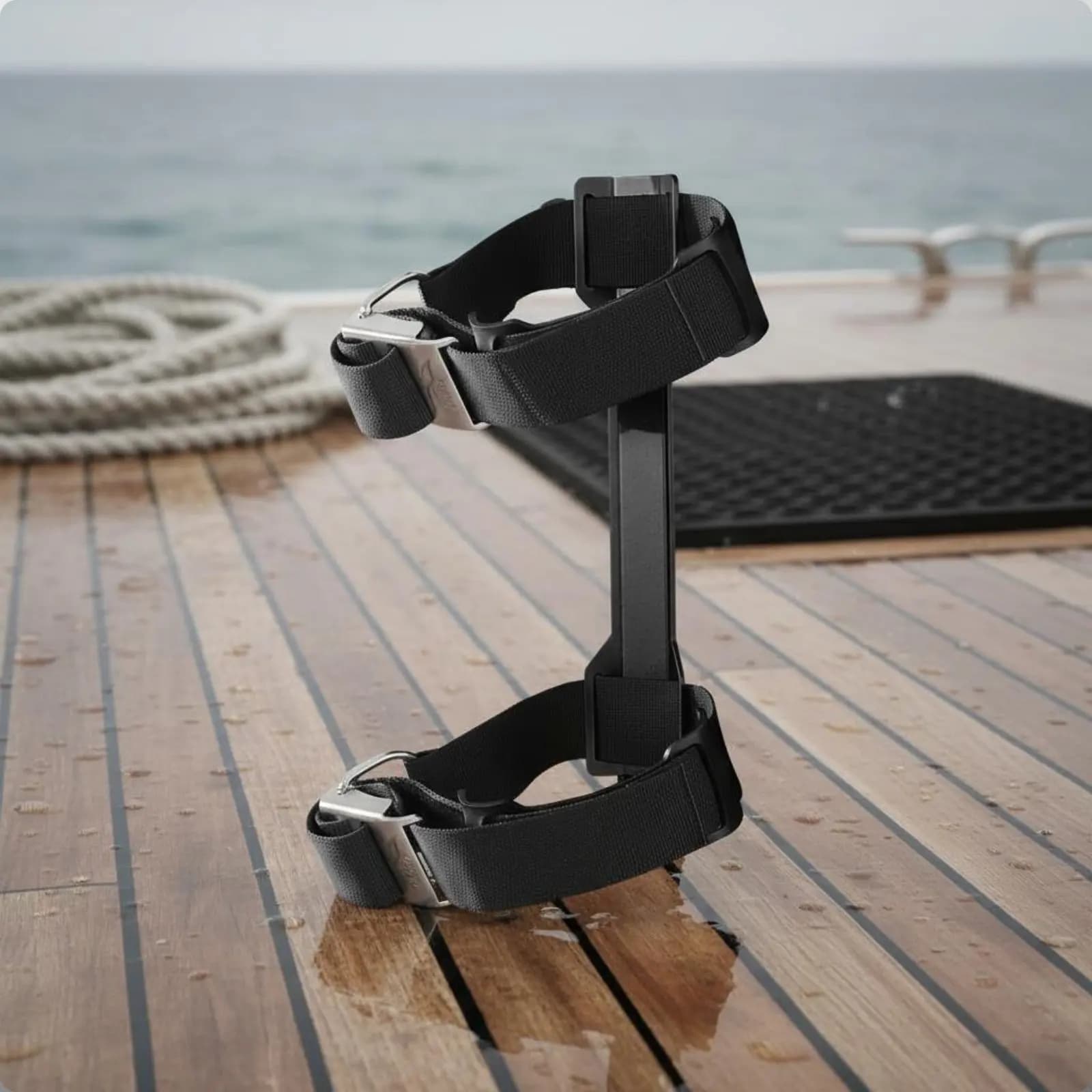 Single Tank Adapter Lightweight Underwater STA Cylinder Strap Set Secure Mounting Backplate Adapter Adjustable Straps for Travel