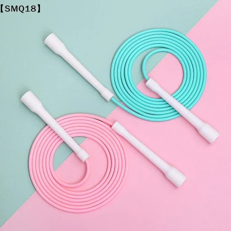 6MM Speed Jump Rope Solid PVC Rope With Adjustable Length Clasp For Gym And Cardio At Home Effortless Skipping【SMQ】