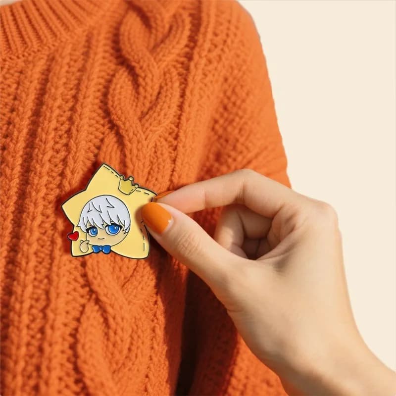 2026 Hot New Premium Kawaii Xavier Stars Cartoon Metal Enamel Pins Badge Brooch Backpack Bag Decor Games Merch Collectible Gifts