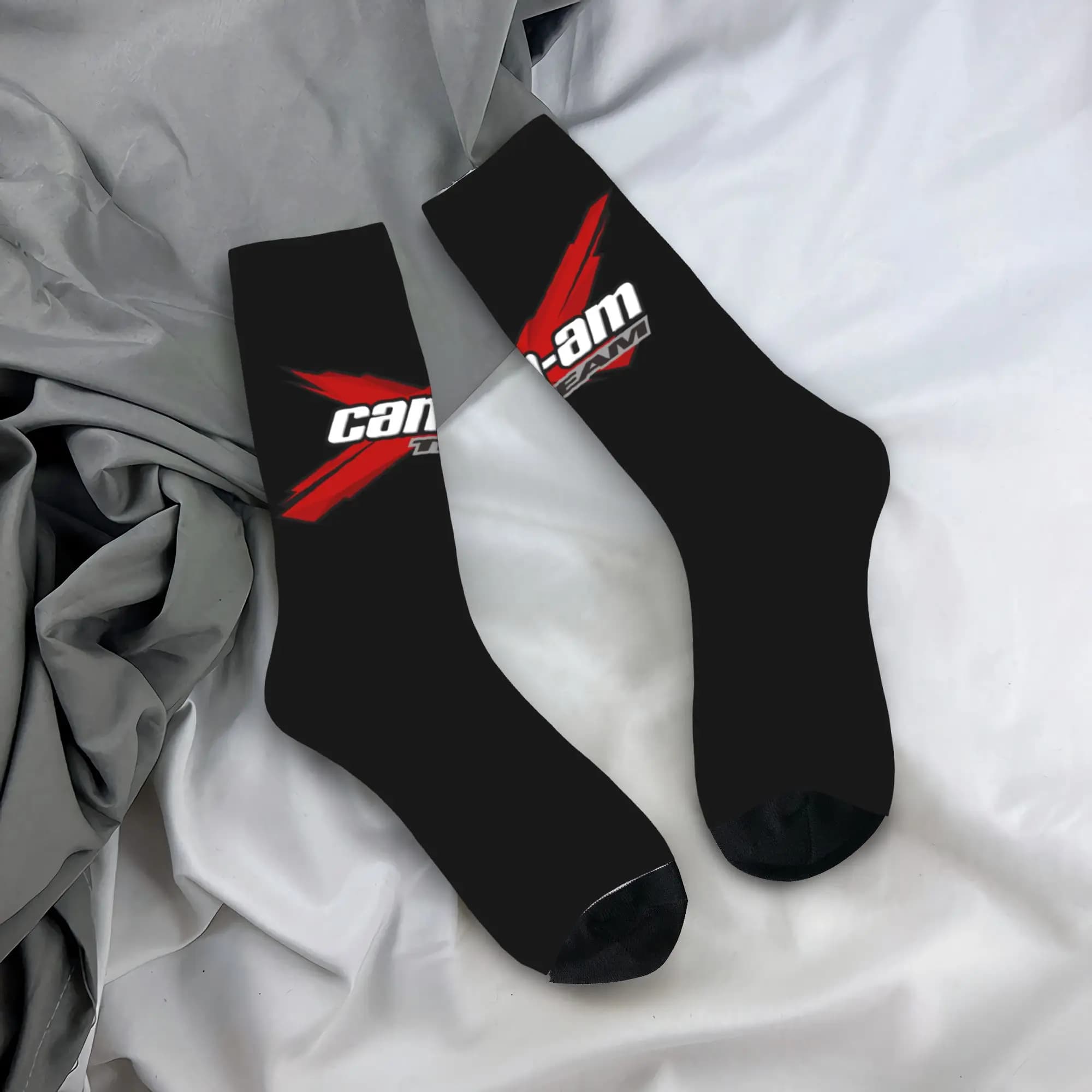 Custom Can-Am socks for men, unisex, funny, for BRP motorcycle, spring, summer, autumn, winter