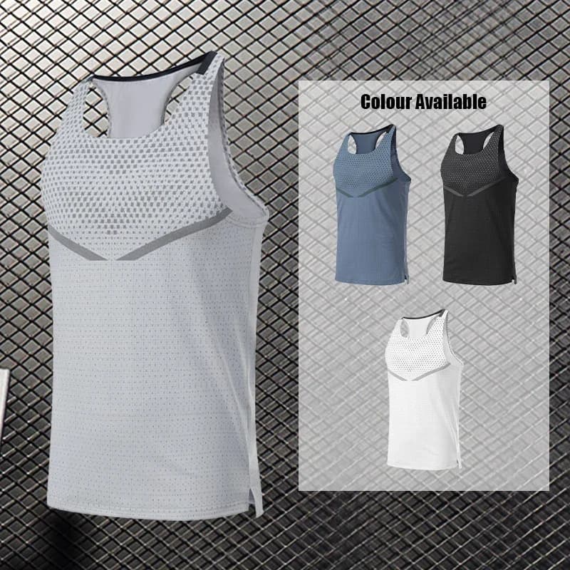 Men's Running Vest Outdoor Training Clothing Men's Sportswear T-Shirt Sleeveless Gym Jogging Canot Bodybuilding T Shirt