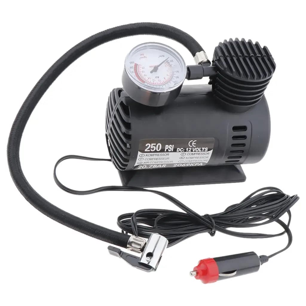 Pompa elettrica per gonfiaggio pneumatici per auto moto pompa di gonfiaggio pneumatici 1psi