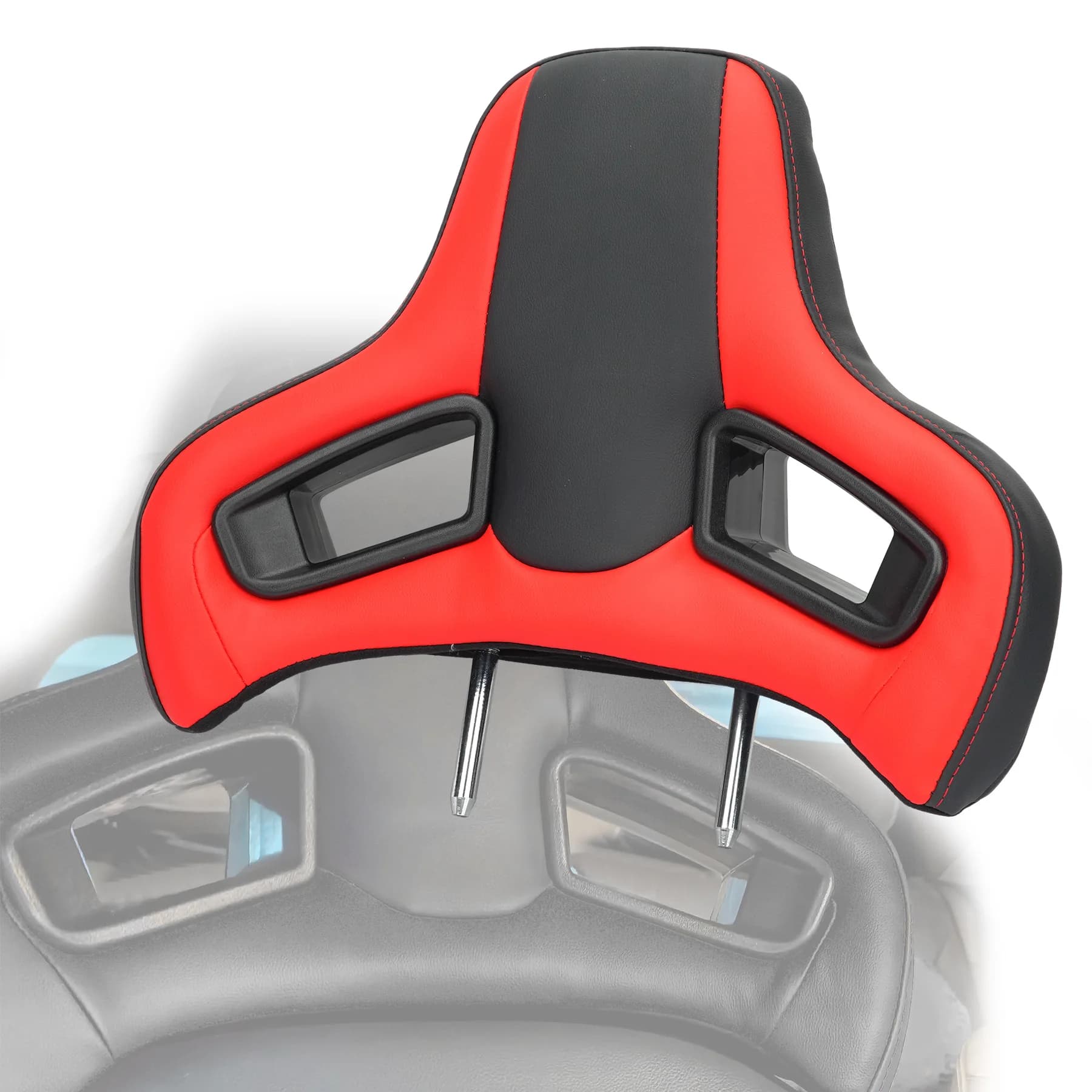 Sport Car Seat Auto Headrest Modified Plug-In High Quantity Leather Comfort Racing Headrest Car Neck Pillow Cushion