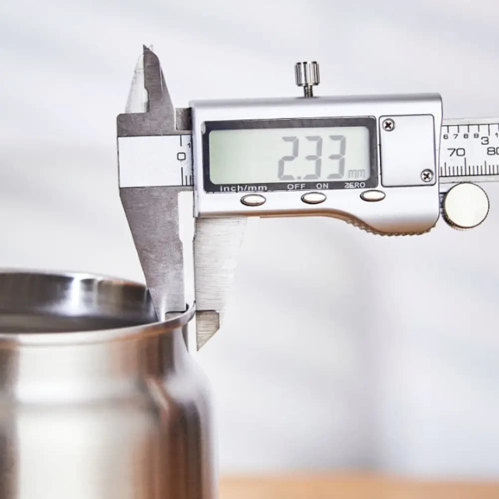 304 Stainless Steel Coffee Beans Vacuum Sealed Jug Keep Fresh Moisture-proof Tea Storage Jug Airtight Cereal Storage Tank Grain