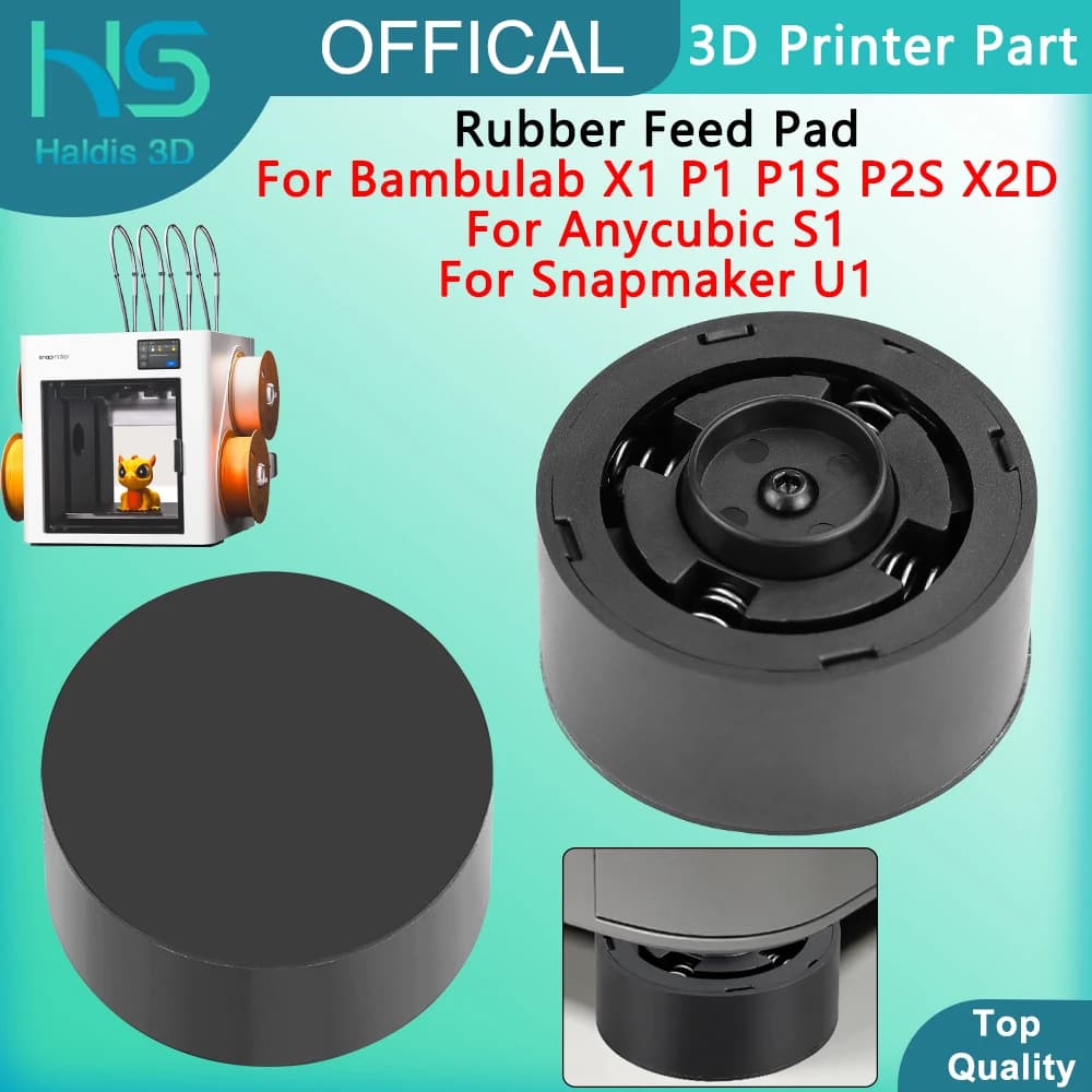 For Bambu Lab X1 P1 P1S P2S X2D Rubber Feet Pad For Anycubic S1 For Snapmaker U1 Anti Vibration Anti-Slip Anti-Shock Dust-Proof