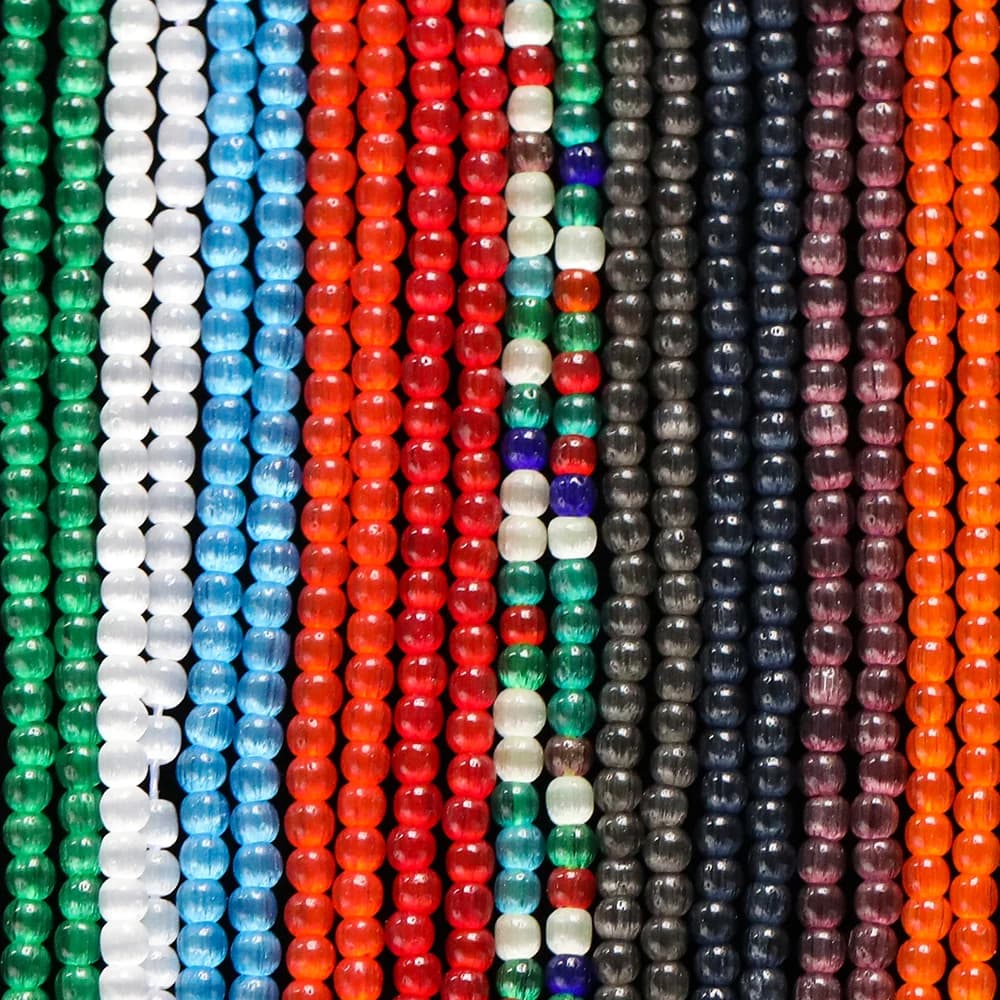 180 pz/filo 2mm vetro occhio di gatto perline Mini rotondo allentato distanziatore perline per orecchini braccialetto collana gioielli che fanno accessori