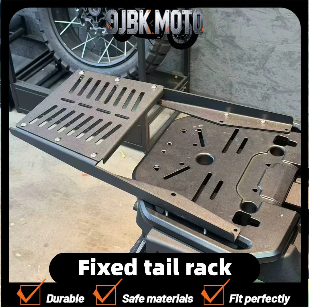 【Perfect fit】For Honda Square X125 sliding tail rack, telescopic rear seat and tail box bracket accessoriesV