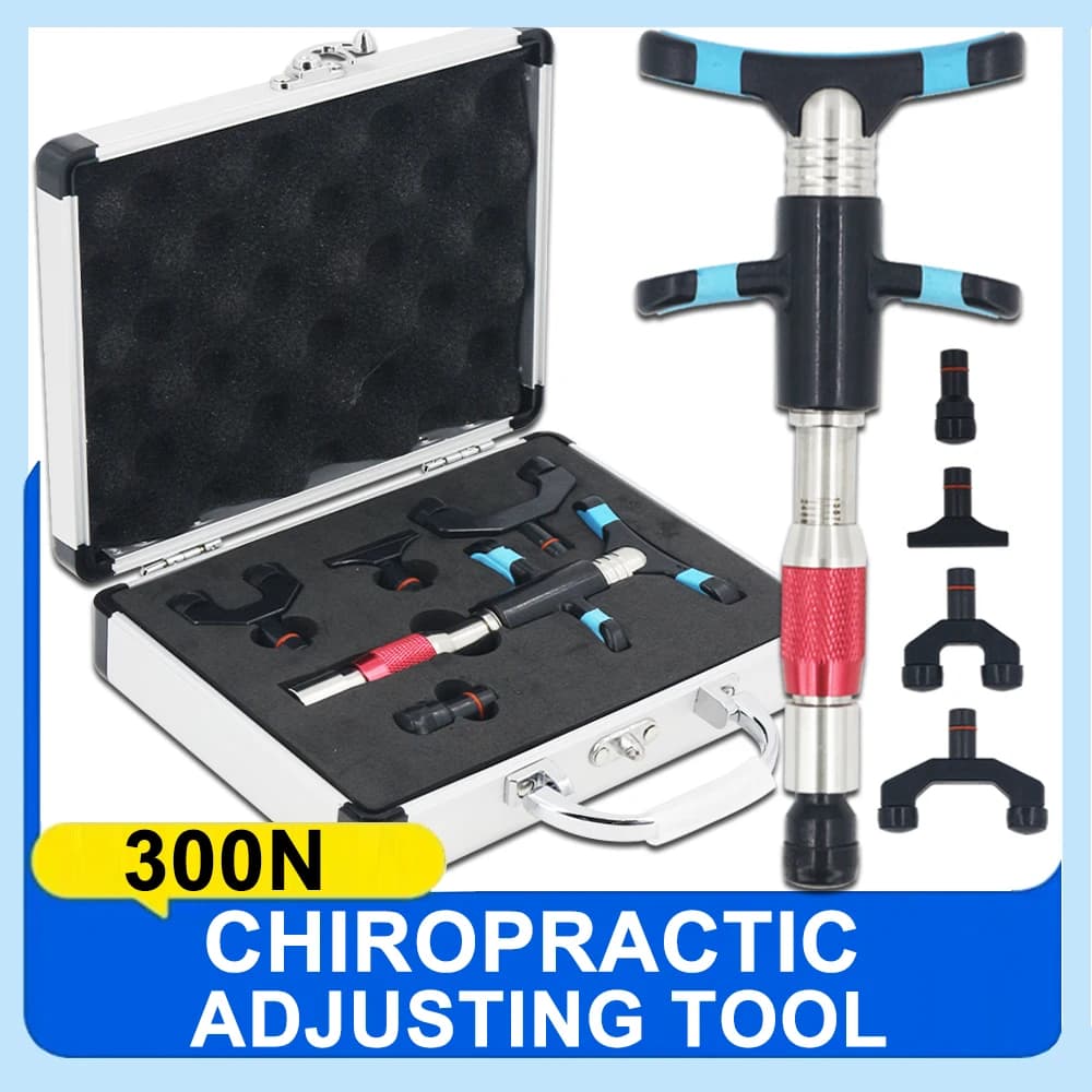 Handhold Chiropractic Adjusting Tools Alleviate Joint Pain Body Massage Vertebra Adjustment Chiropractic Correction Gun