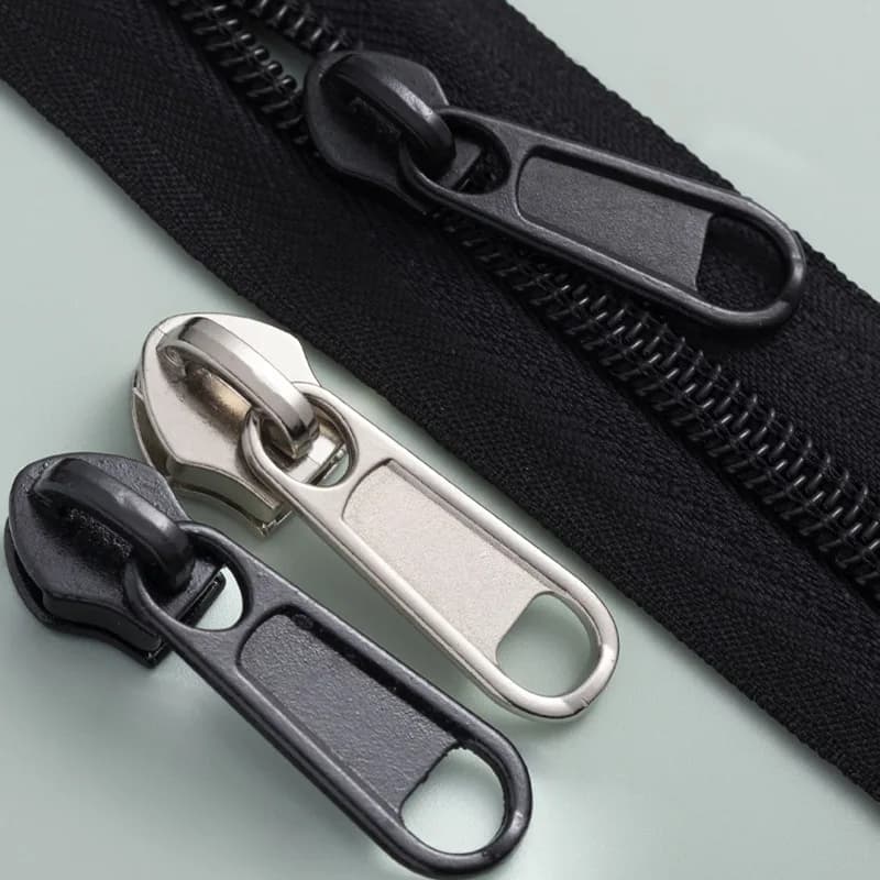 3 # 5 # 8 # 10 # Kit Universale di Riparazione Istantanea per Cerniere, Accessori per Sostituire Cursori e Denti di Cerniere, Strumento per Riparare Cerniere di Vestiti e Borse