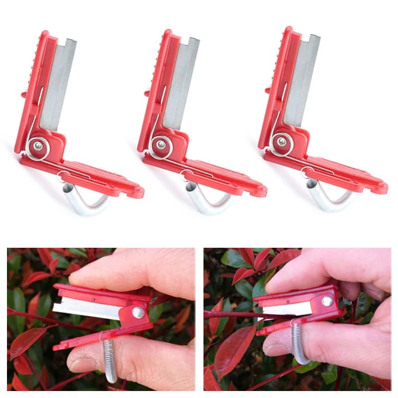 1/2/3 pz verdura Thump coltello separatore verdura frutta raccolta strumento raccoglitore di frutta per fattoria frutteto attrezzi da giardinaggio