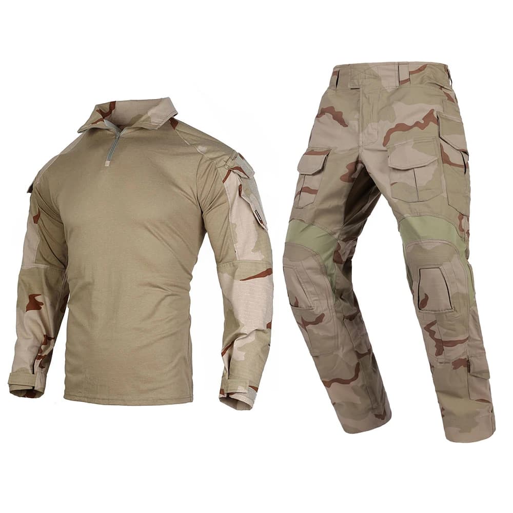 Set Uniforme da Combattimento Emersongear G3, Maglie e Pantaloni Cargo, Completi da Allenamento, Camicia e Pantaloni Tattici da Uomo per Escursionismo, Caccia, Campeggio, DCU