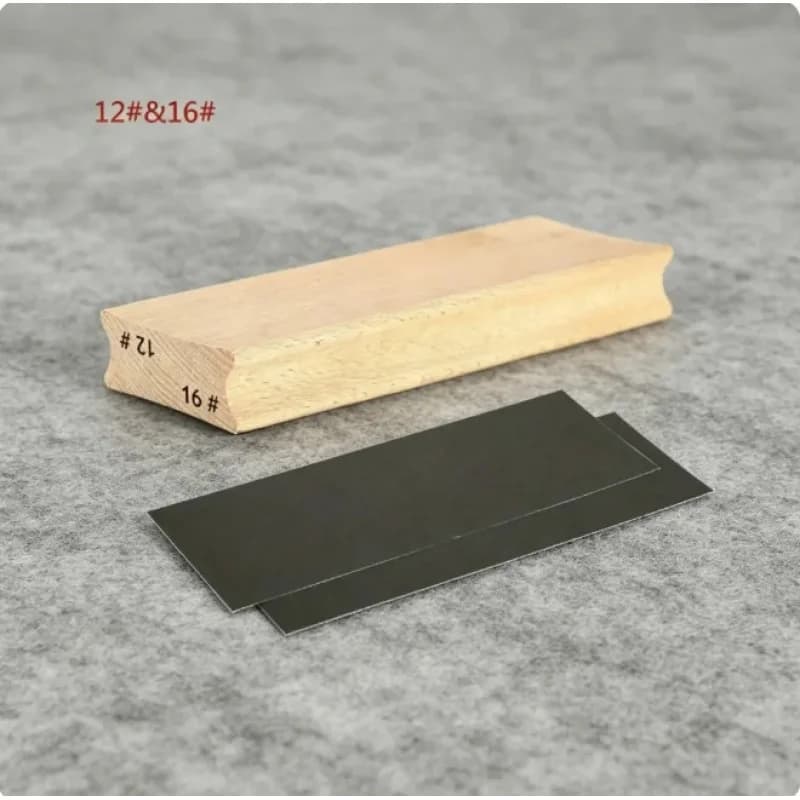 Blocco per Levigatura del Raggio della Tastiera della Chitarra, per Livellamento e Rifinitura dei Tasti con Carta Abrasiva