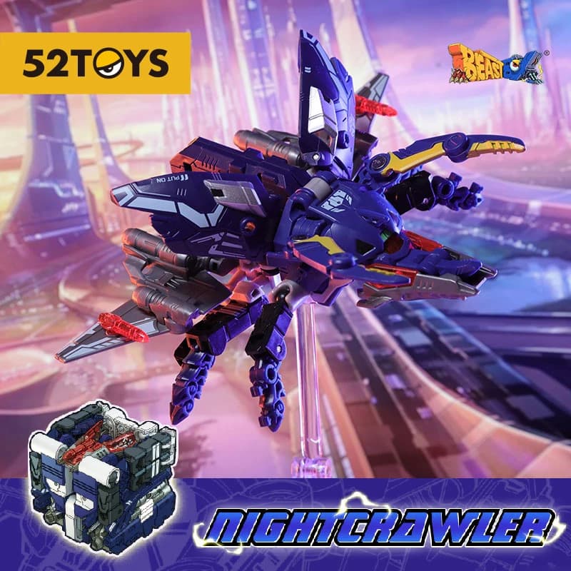 52 giocattoli BEASTBOX BB-36 giocattoli di deformazione del cingolo notturno Action Figure, giocattoli di conversione da collezione robot Mecha