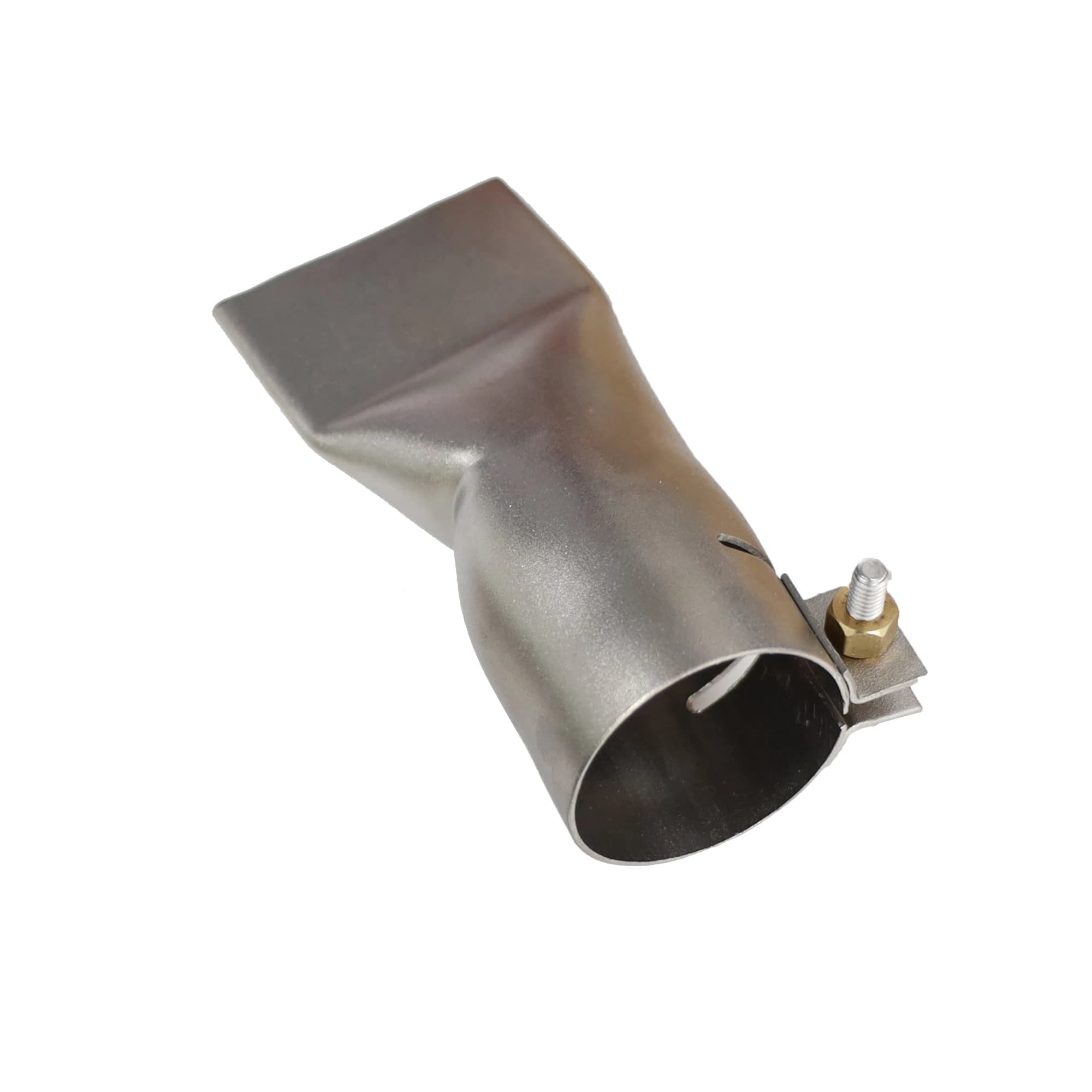 Applicable to Wholesale 100pcs 40mm Flat Welding Nozzles 1.57\" Wide Hot Air Torch Tips Stainless Steel Handheld Heating Gun Acc
