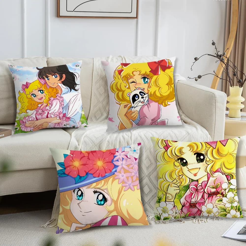 Soft and comfortable pillow for candy anime caeroon for cute sofa Living Home Office Decor Protective candies for sweet candies