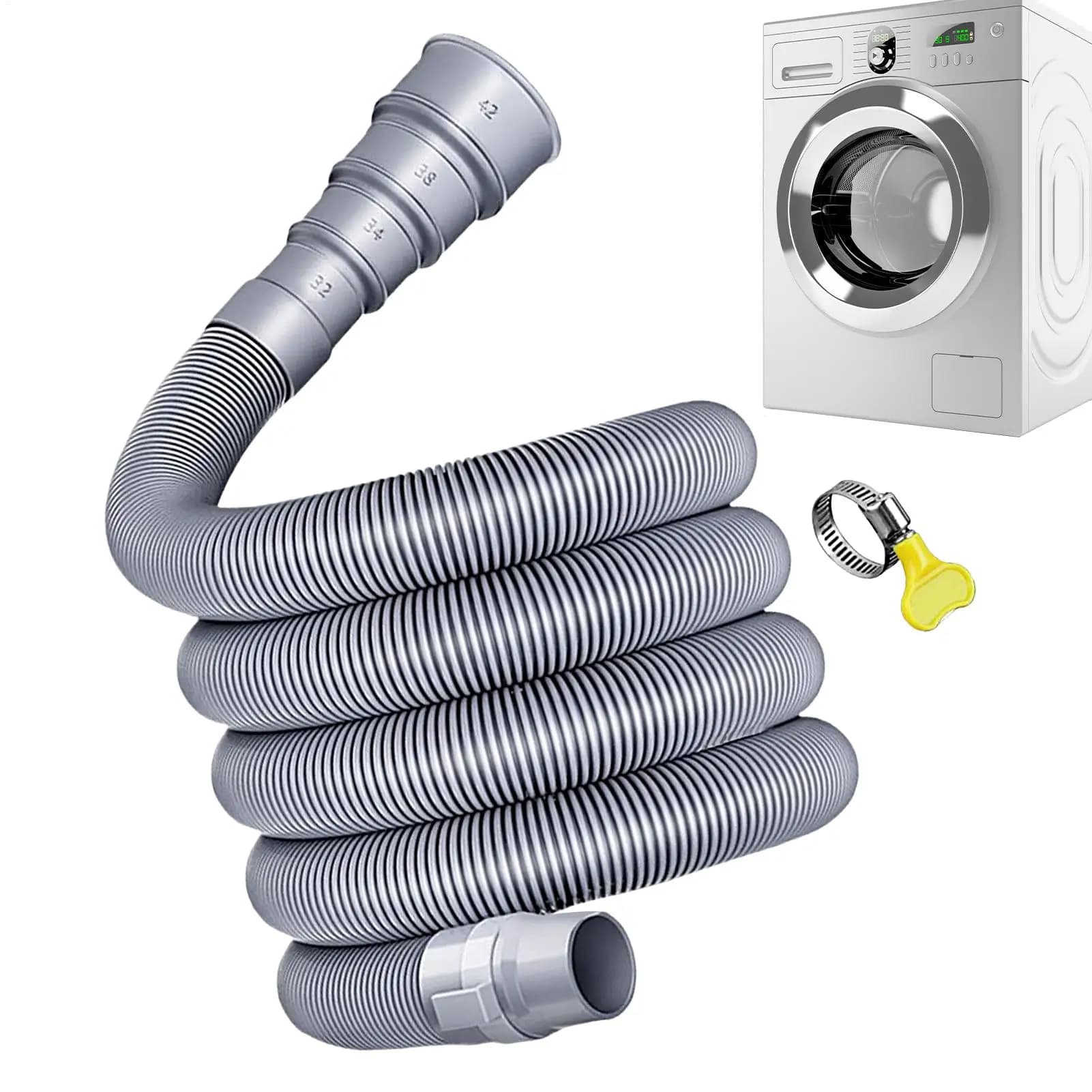 Tubo di scarico per roulotte con tubo fognario per rimorchio da viaggio con adattatore regolabile Soluzione di estensione sicura e versatile per rimorchio per esterni