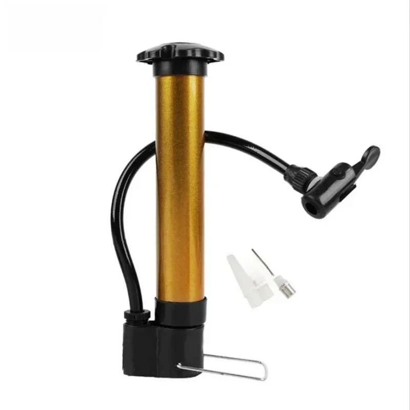 Pompa da bicicletta MTB 80 PSI Pompa d'aria manuale per bici Palloncino Gonfiatore per pneumatici Valvola Schrader Pompa da pavimento Accessori per ciclismo