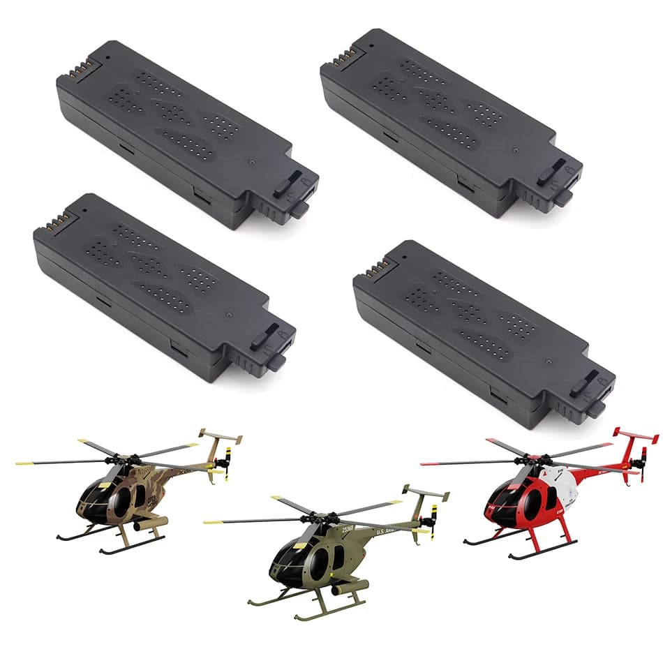 Batteria originale RC ERA per pezzi di ricambio per elicotteri RC C189 MD500 Bird 1:28