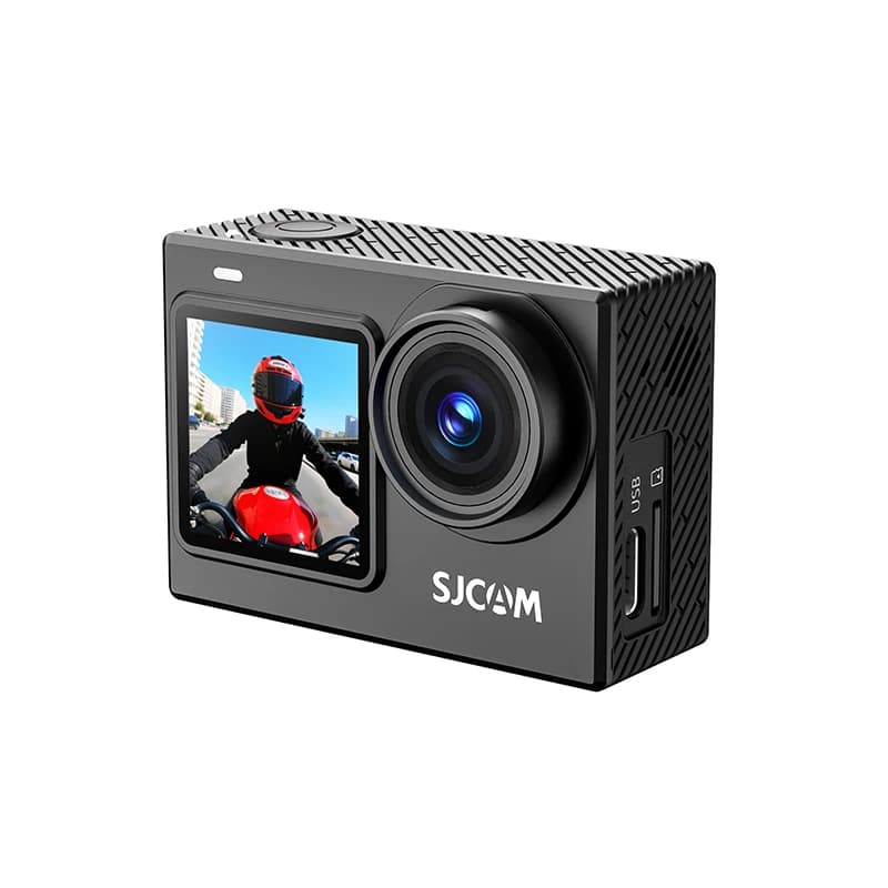 SJ6 Ultra New Sport Camera SJCAM 4K with Front Screen, Stabilization, 16th Grand-angle lens, Waterproof up to 30M for Vlogging Sports