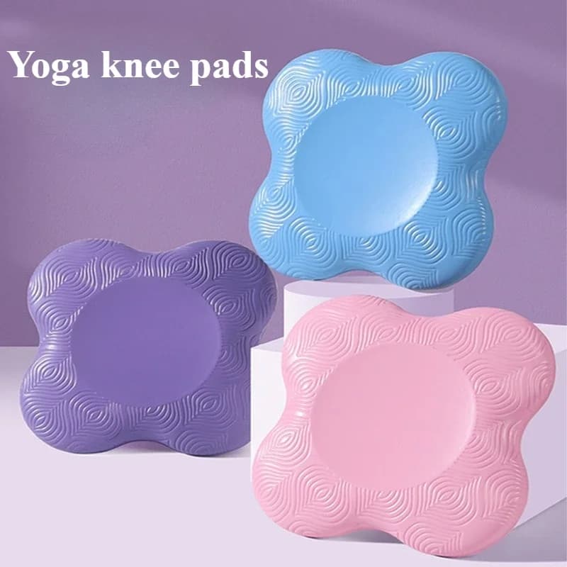 Tappetino fitness Solido gomito TPE addensato antiscivolo Yoga ginocchiere cuscinetto protettivo ginocchio morbido supporto piatto tappetino antiscivolo a rimbalzo lento
