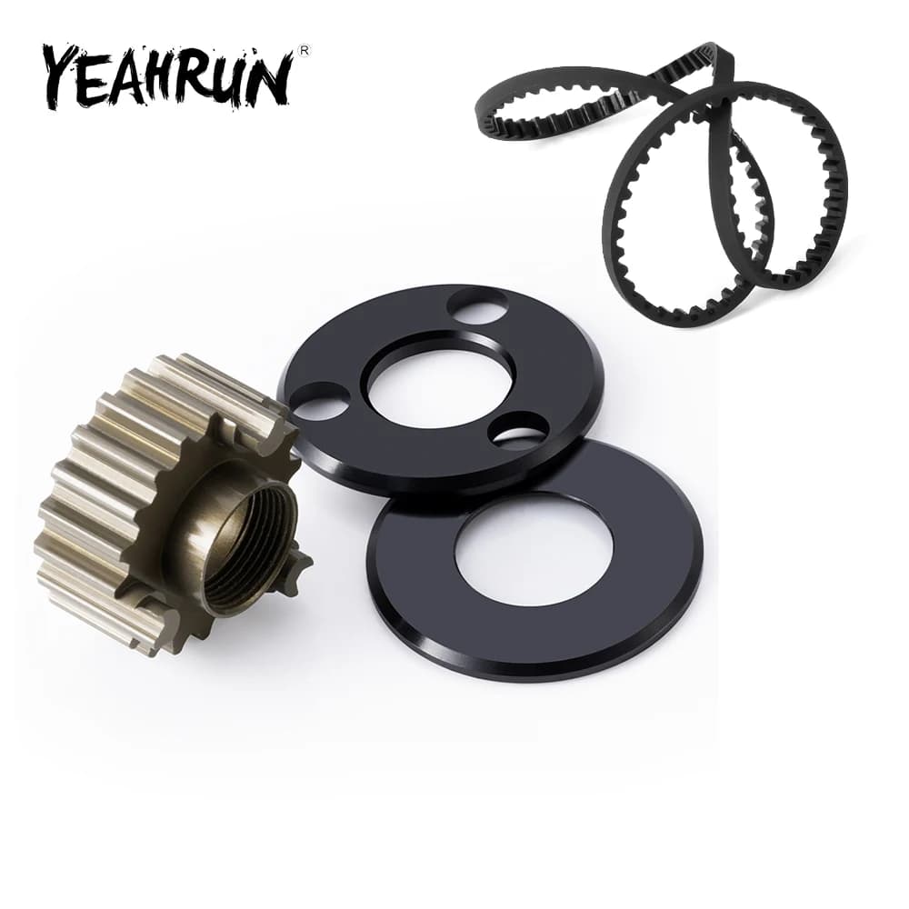 YEAHRUN Cinghia di trasmissione centrale / Cinghia in gomma per auto RC da drift Sakura Cero Ultra 1/10 - Ricambi per upgrade