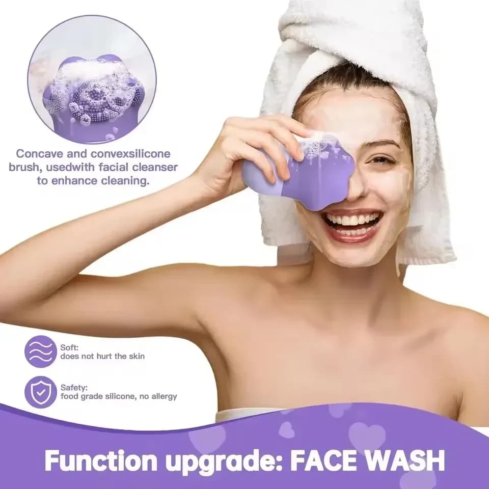 1 pezzo - Stampo per terapia del ghiaccio di bellezza - Minimizzatore dei pori in silicone e strumento per rassodare la pelle per il trattamento del viso