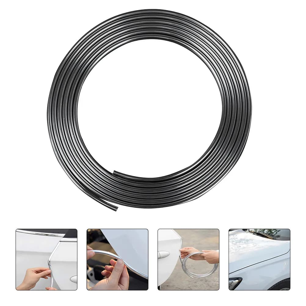 Car Door Edge Guards Anti Collision Strips Auto Door Protector Anti Scratch Guard For Vehicle Side Doors Weather Resistant