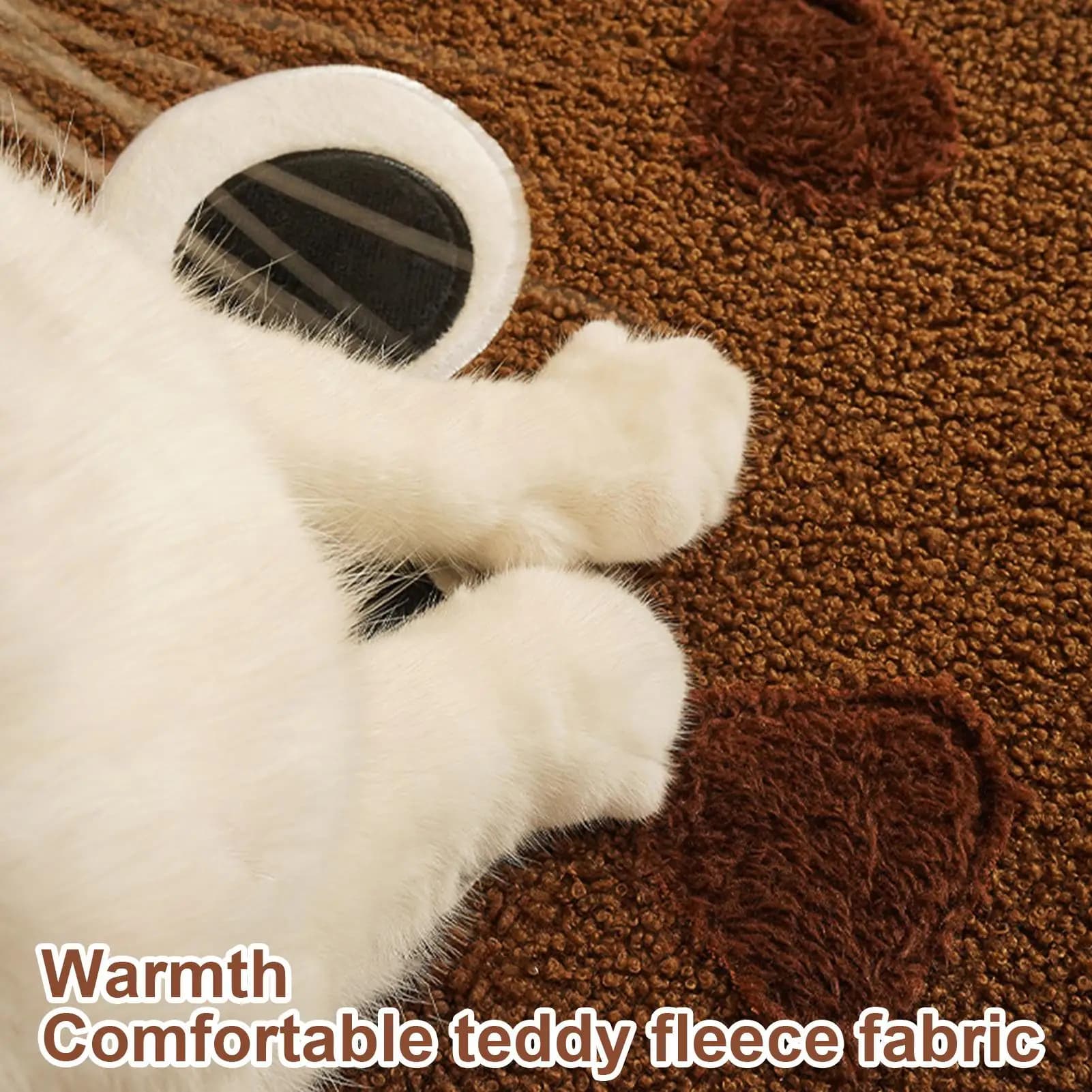 Casa per gatti Design per biscotti Casa per cani da interno Lavabile Accogliente nido caldo per cuccioli di gattino Piccolo animale domestico Appartamento per dormire nascosto per interni