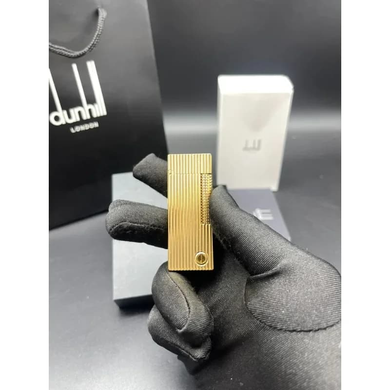 Accendino a Gas torcia butano accessori per sigarette accendini antivento in metallo ad alta fiamma strumenti per fumatori Dunhlil per regali di fascia alta