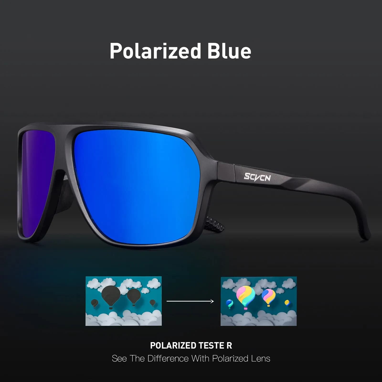 Men's Polarized Cycling Glasses Women's Cycling Glasses Mtb New Riding Fishing UV400 Sport Sunglasses Road Glasses for Cycling