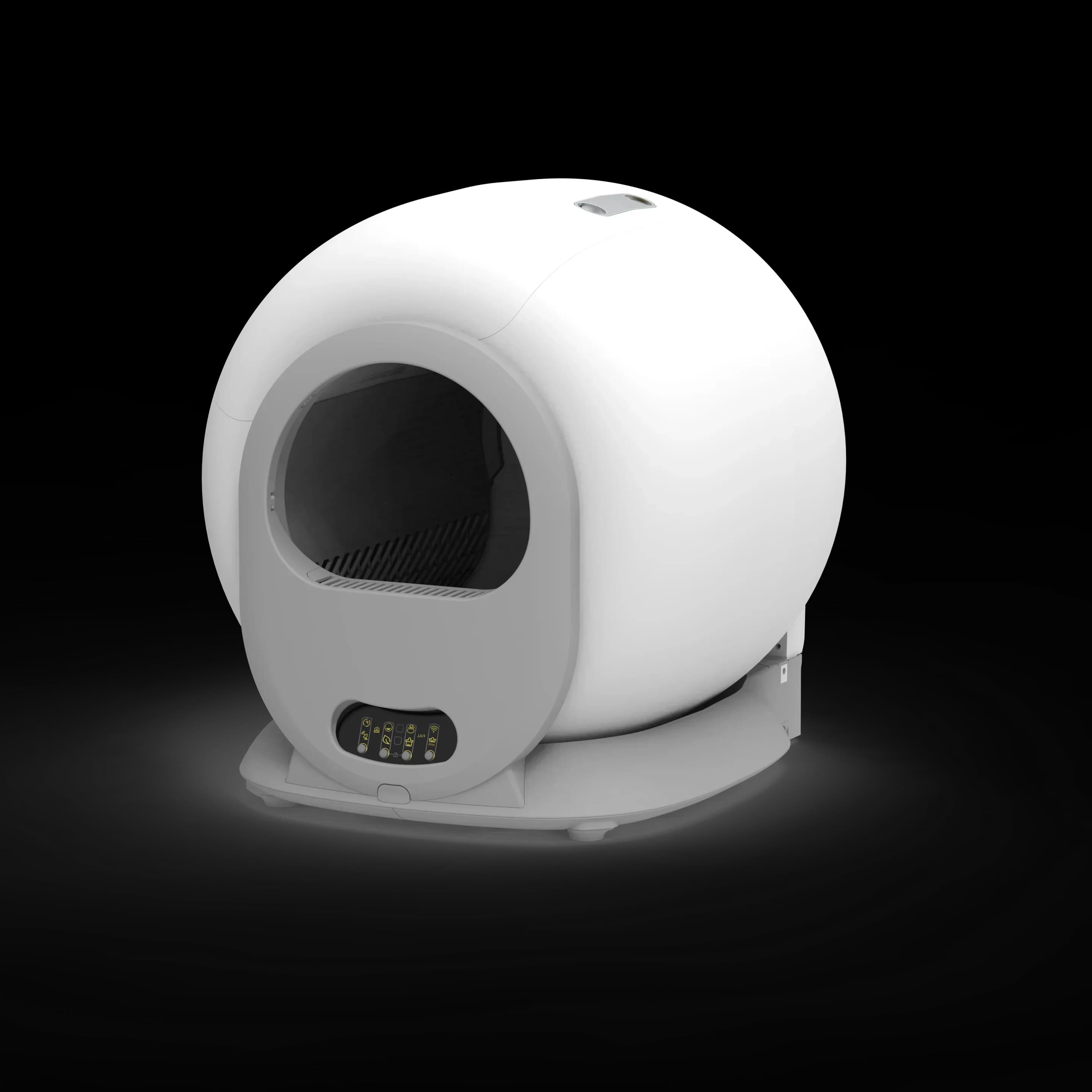Lettiera Intelligente per Gatti, Pulizia Completamente Automatica, Grande Toilette Elettrica per Gatti Completamente Chiusa, Deodorante e Anti-Schizzi
