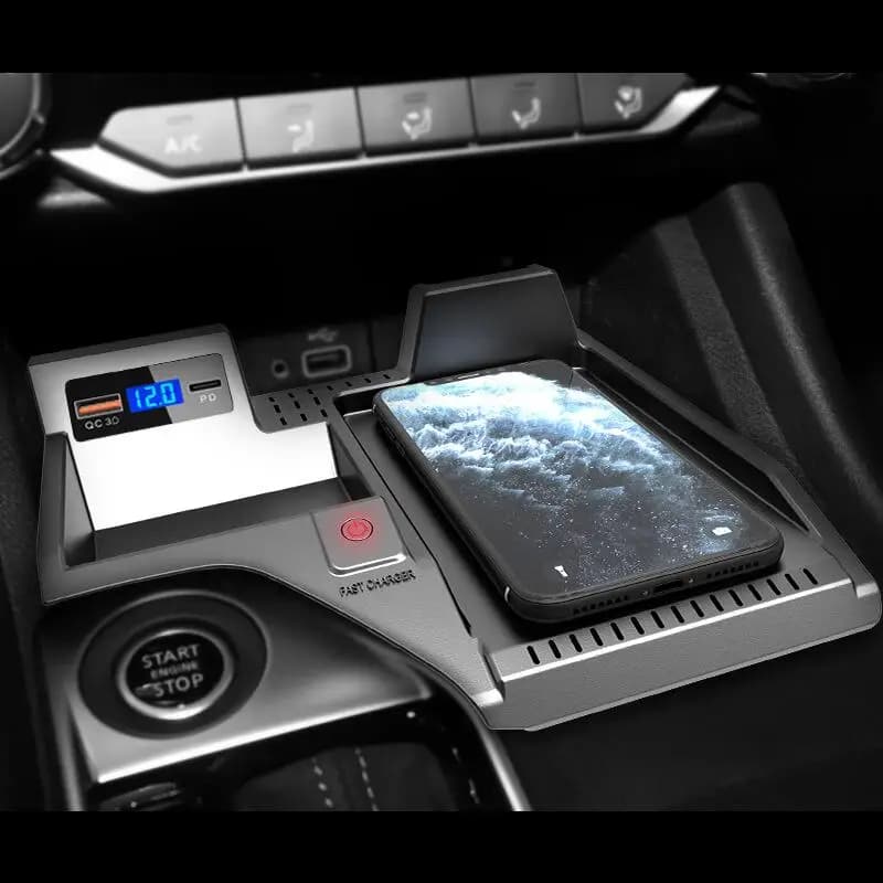 Car Phone Holder Mount Wireless Charging Phone Charger For Nissan Sylphy Sentra 2020-202 Interior Accessories
