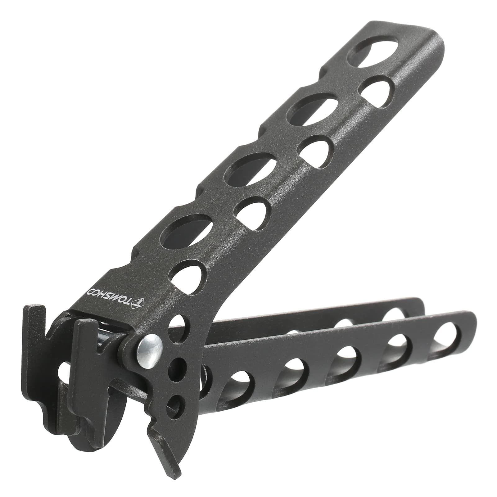Tomshoo Aluminium Pot Clamp Handle for pan Lift for pan Kitchen Grip Pot Holder Anti-warm Clip Holder Flattening Pen