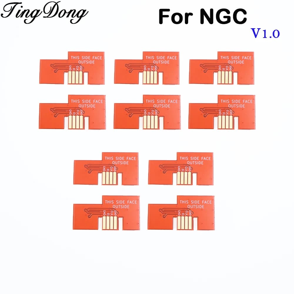 1-10PCS Sostituzione SD2SP2 1.0 Verison Adattatore per scheda Micro SD Lettore di schede TF per GameCube NGC SDLoad Adattatore SDL