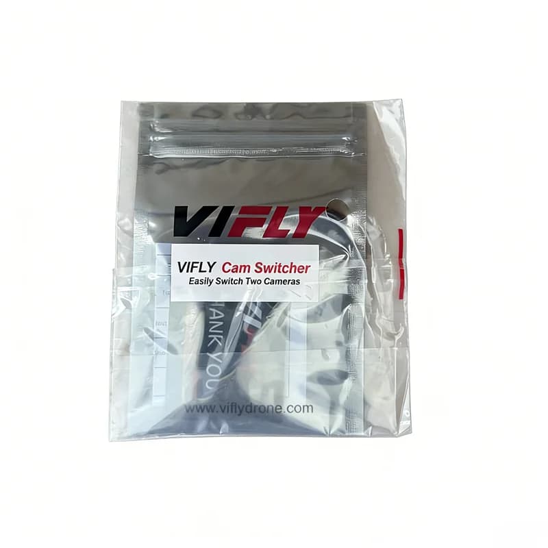 VIFLY Cam Switcher - Commutatore Telecamera FPV - Cambio Rapido, Supporto PWM/SBUS/IBUS/DS MX, Ultra Leggero 0.5g, per Droni RC