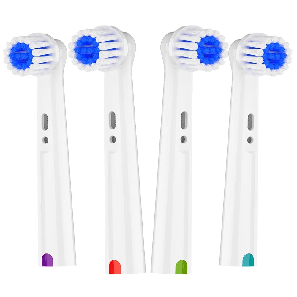 4/12/20 Sensitive Care toothbrush heads compatible with Oral B electric toothbrush, soft spare head for Pro 1000 100