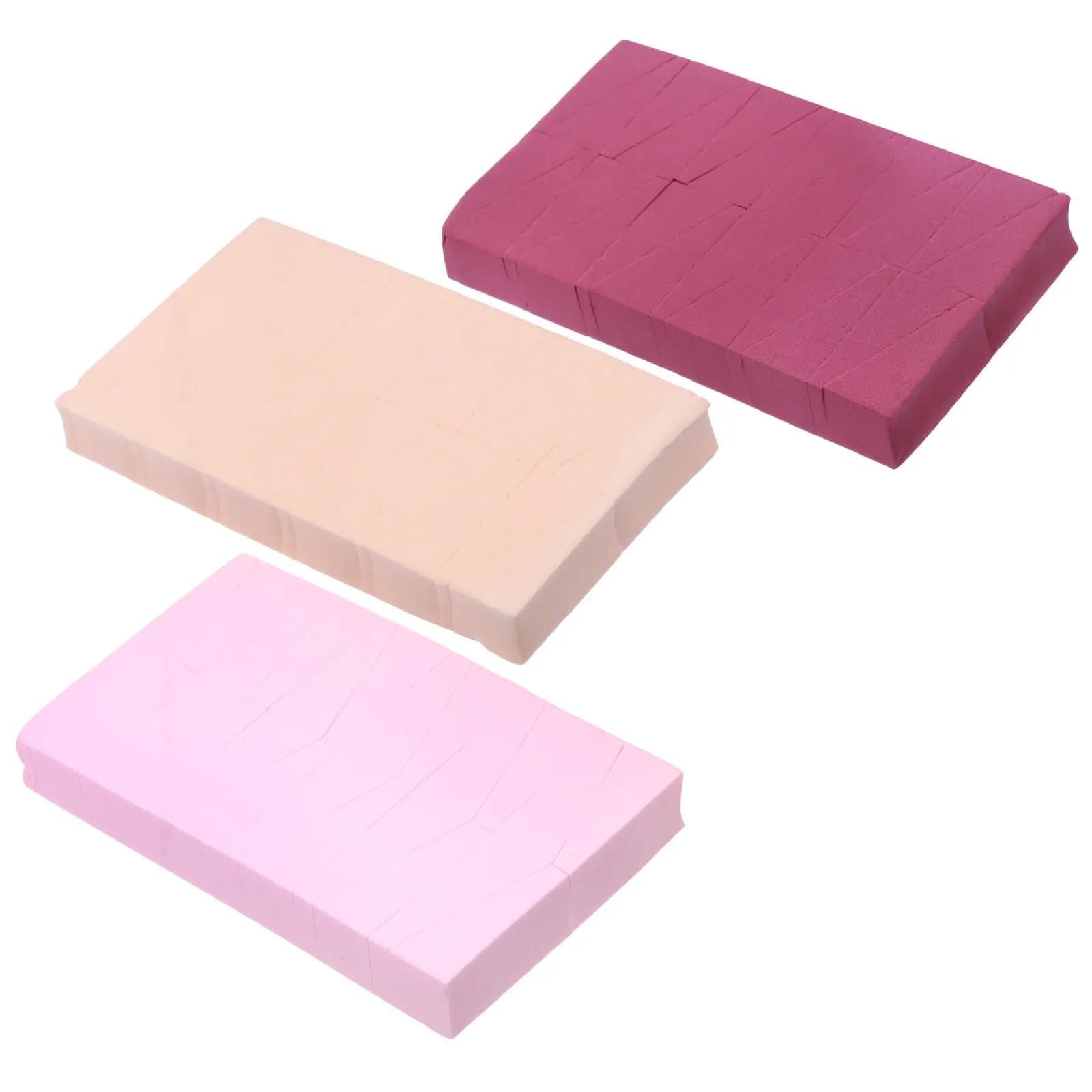 72 soft wedge sponges for makeup, quick applicators for foundation, powder, concealer, liquids and creams