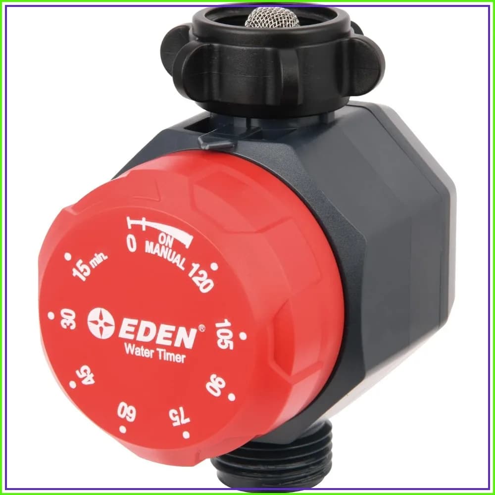 Mechanical Watering Hose Timer for Lawn & Garden, 1-Zone Sprinkler Timer, Easy Set Up to 2 Hours, Auto Shut-Off, Manual Override