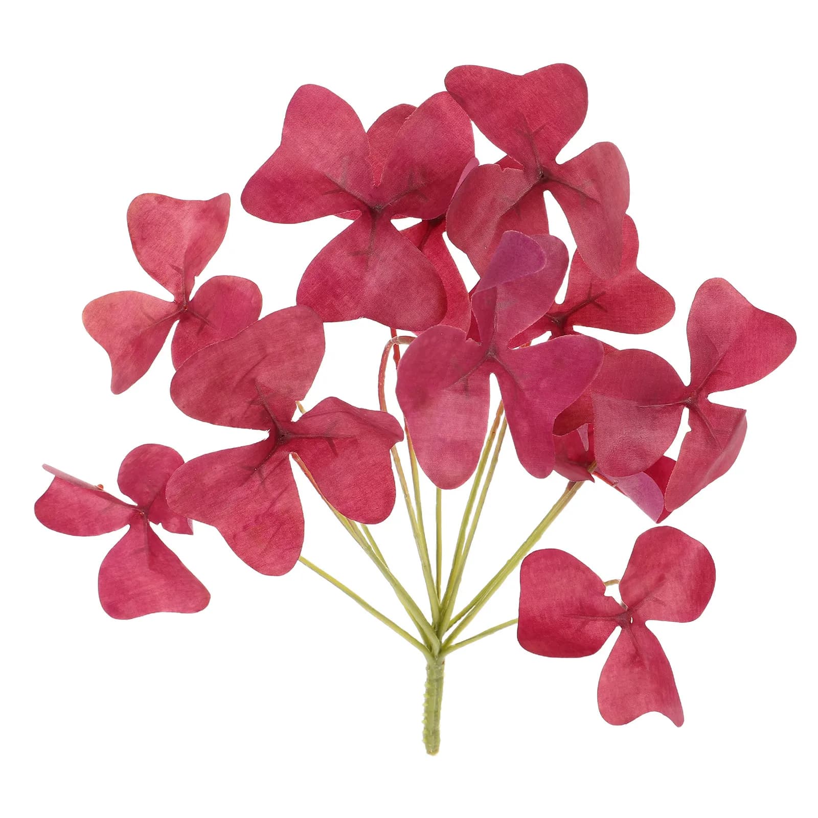 Piccola Pianta Artificiale di Trifoglio in Vaso con Fogliame Vivace per Decorazione Casa, Ufficio, San Patrizio, Matrimoni Primaverili