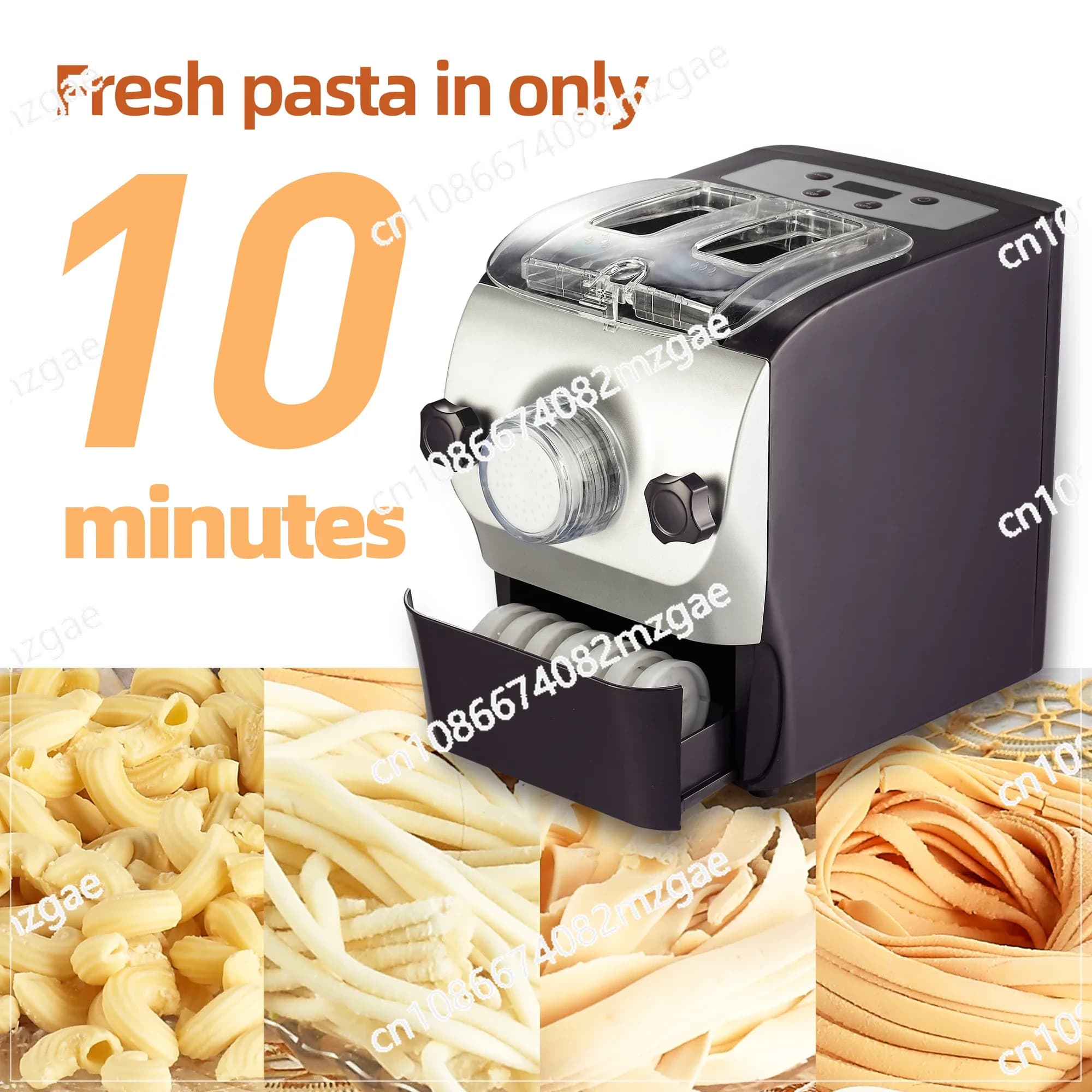 Processore per macchina per fare noodle, piccola estrusore per macaroni automatico elettrico domestico, per uso domestico