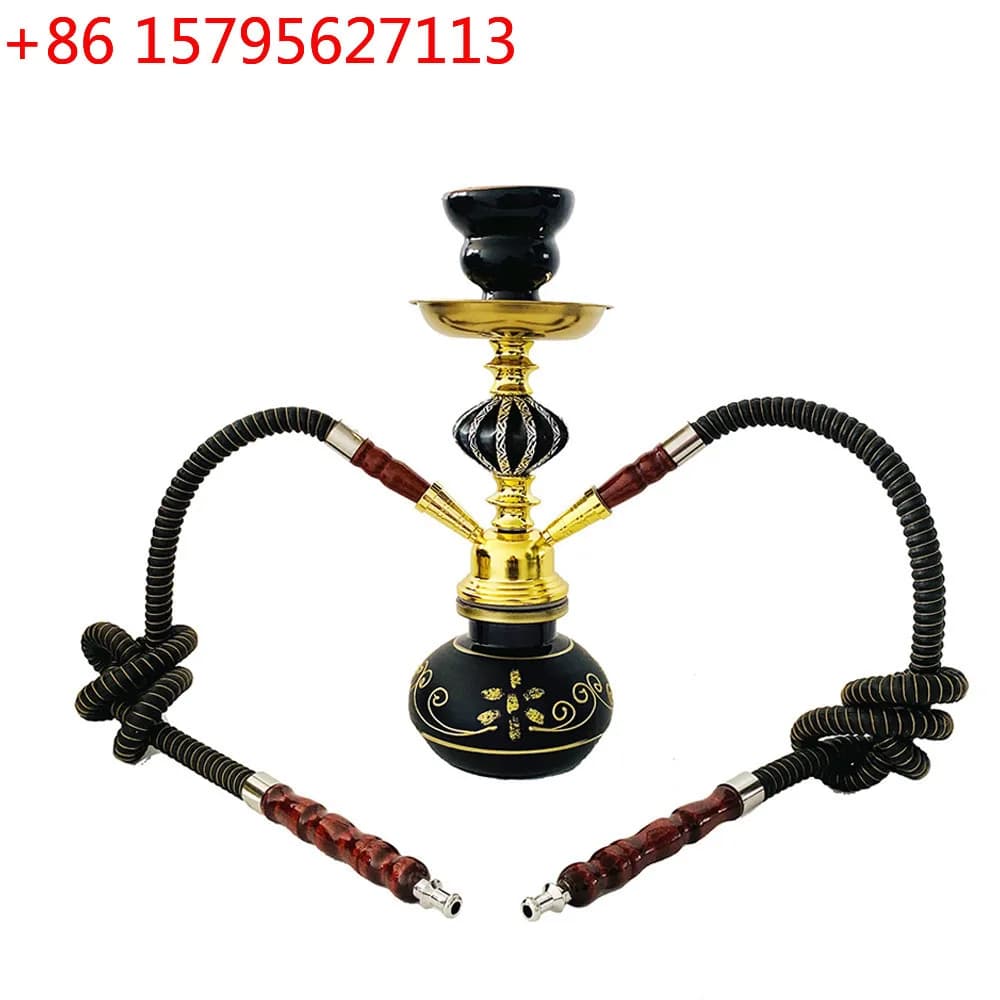 Shisha araba, piccola caldaia a sfera in alluminio dorato, prodotti per shisha per bar KTV e uso domestico