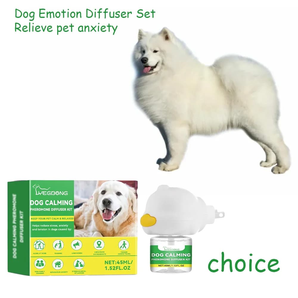 Set Diffusore per Alleviare l'Ansia degli Animali Domestici - Kit per la Cura dell'Ambiente Domestico per Ridurre Efficacemente lo Stress e Promuovere la Calma