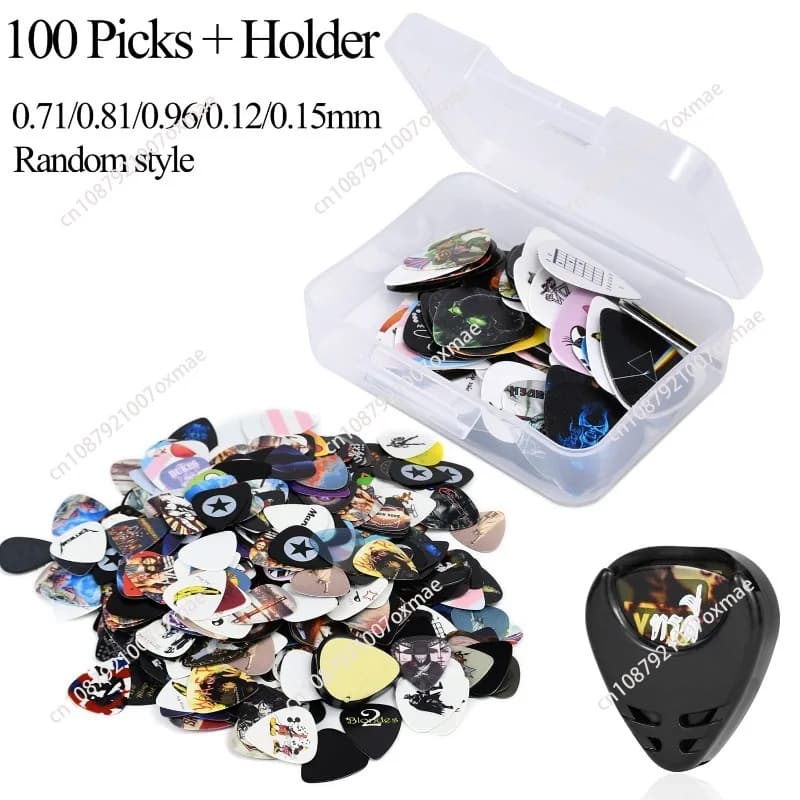 Plettro per chitarra rock personalizzato Shrapnel in celluloide + clip per plettro