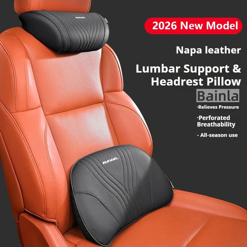 2026 NEW Car Headrest, For HAVAL H6 H9 F7 H7 H2 H5 H8, Car Neck Pillow Waist pillow Neck Support Seat Car interior Accessories