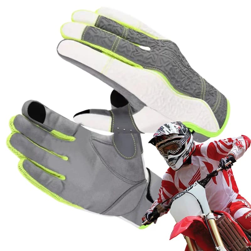 Guanti da moto per uomo guanti da moto antiscivolo guanti da Motocross guanti da moto versatili guanti da moto Full Finger