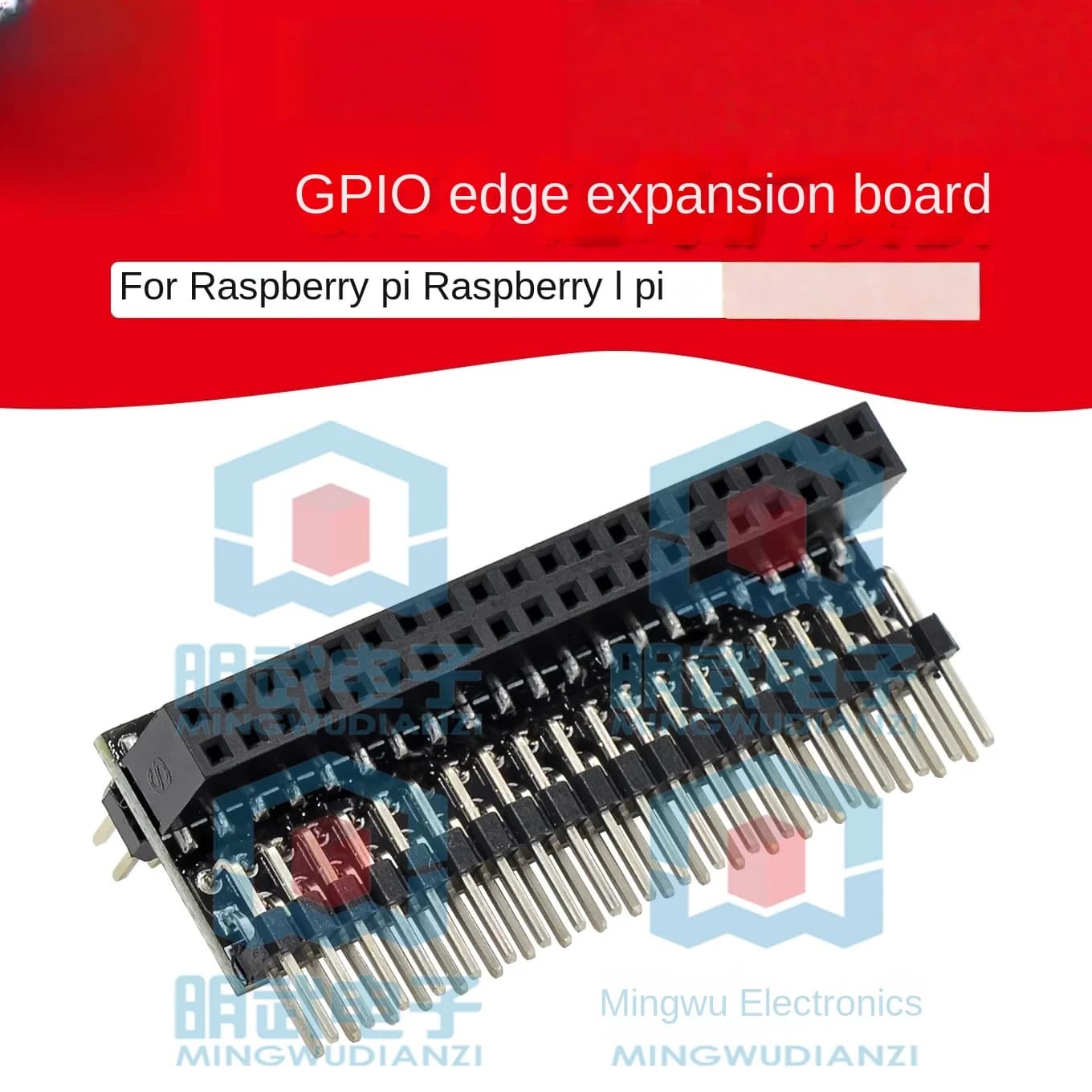 GPIO Edge Extension Extension Card GPIO Raspberry Pi GPIO Header for Raspberry Pi 4B / 3B+ / 3B / Zero W / Zero