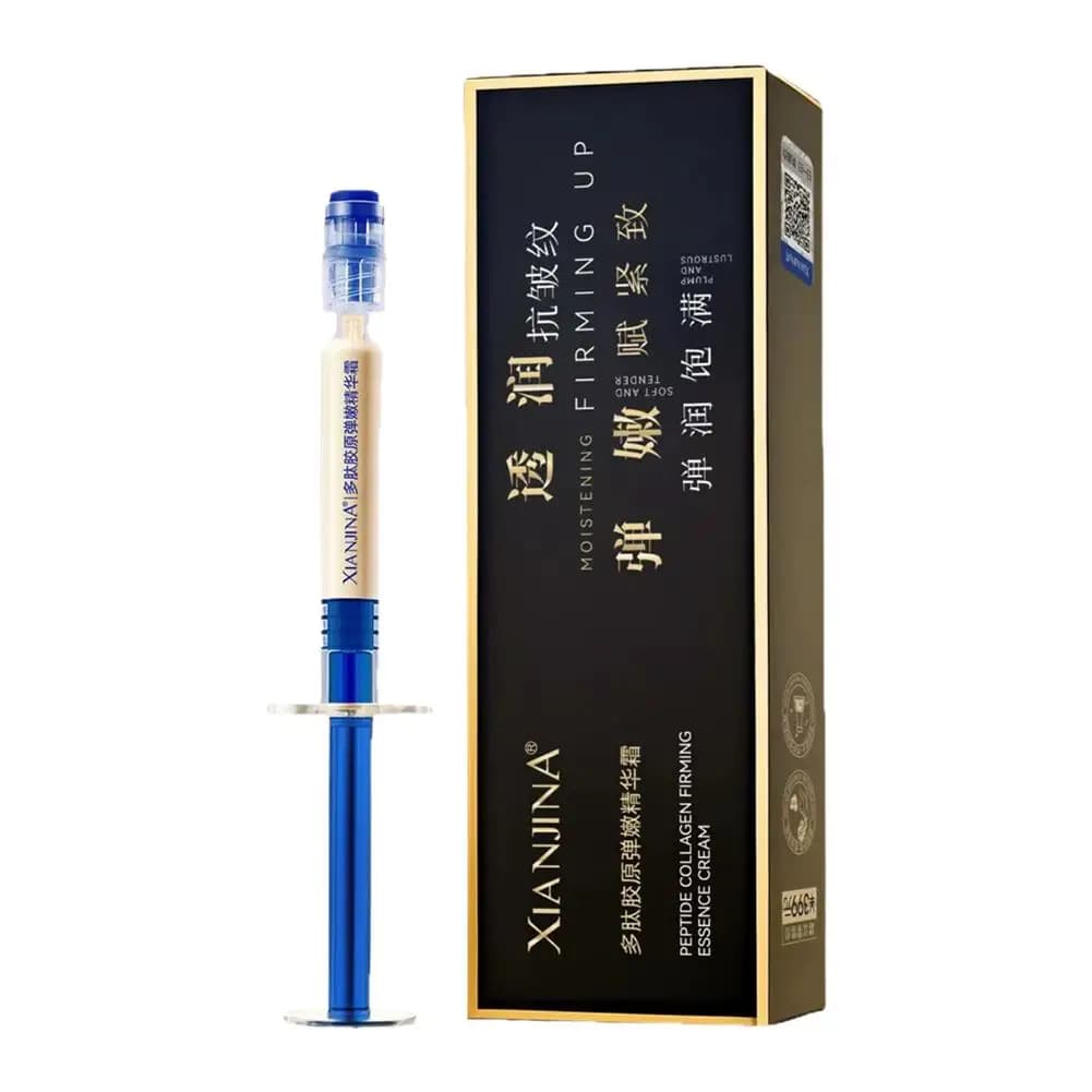 XIANJINA Cream with elastic essence to polypeptidic collagen enriched with peptides and collagen and non-fat essence